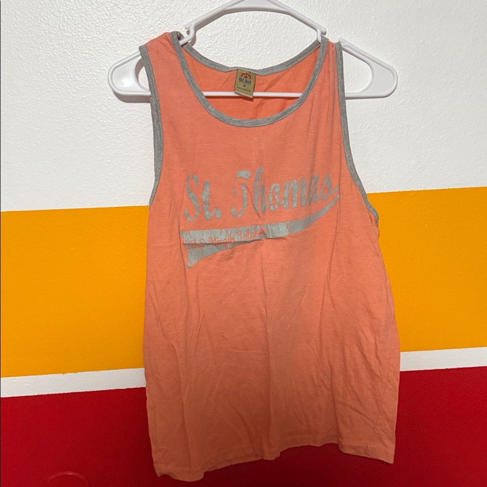 Orange St. Thomas Tank Top